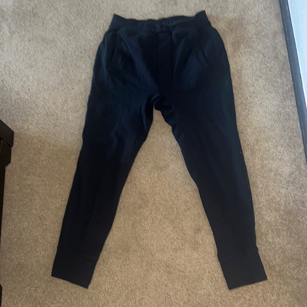 Lululemon joggers size large. Too small for me. Excellent condition